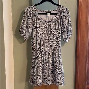 KLD Signature Drop Waist Hearts Dress